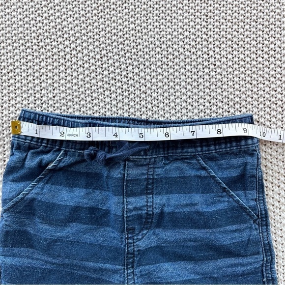 Retro 90s Style Jean First Impressions Toddler Boys 18m Denim Striped Shorts - Picture 5 of 6